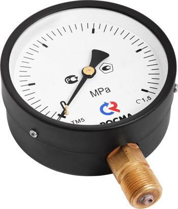 Манометр ТМ-310Р.00 (0-100 кг/см2) М12*1,5 63 мм
