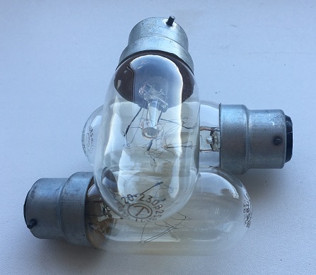 Лампа Ц 220-25/230-25 Вт B15d огурец