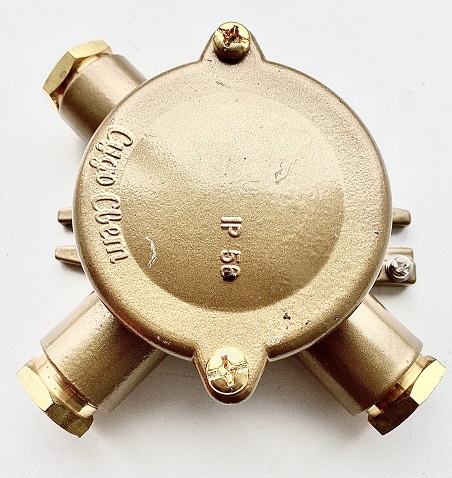 Коробка соединительная латунная КСЛ3/3