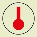 Детектор тепловой - знак IMO 3.61