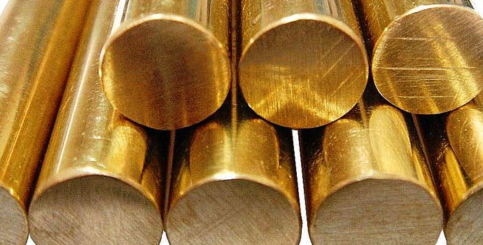Пруток бронзовый БРОЦС555 d=70 мм